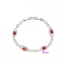 Eleganta rokassprādze ar  cirkonu